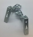Kit 2 charnières de porte - 45 / 105°/ 3362 5.1+ 3363 5.0 - 488000636779 - H71771 + H71772 Froid - V Zug / Universel