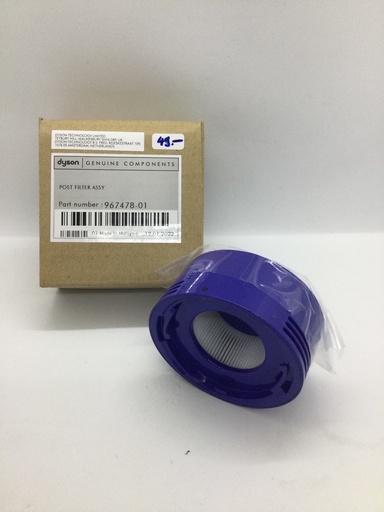 [#W101856] Filtre Aspirateur Dyson 967478-01 (sortie moteur) 