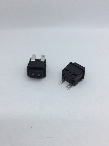 [#F604107] Interrupteur on/off - poussoir - (21x15mm) 2 pins - 10A(max) - 250V - 5128109300