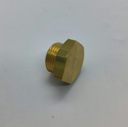 [#R555057] Bouchon mâle 1/4"  - Laiton - Universel
