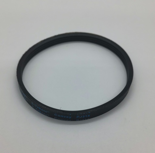 Courroie Poly V (rainure) 314 PJ4 - ø100mm x 314mm x 9mm - Universel