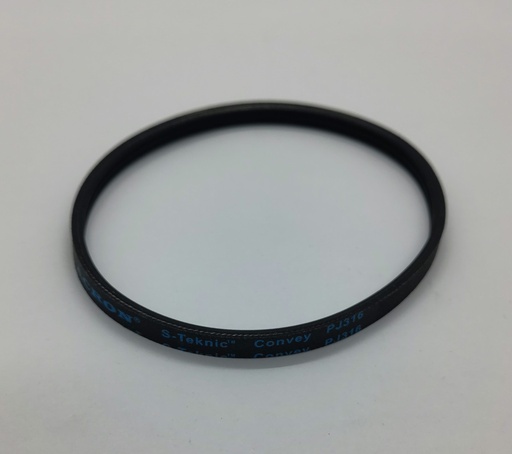Courroie Poly V (rainure) 316 PJ3 - ø100mm x 316mm x 7mm - Universel