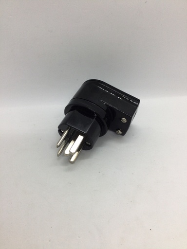 Fiche CH T25 mâle / 13mm - 16A - coudé - Universel