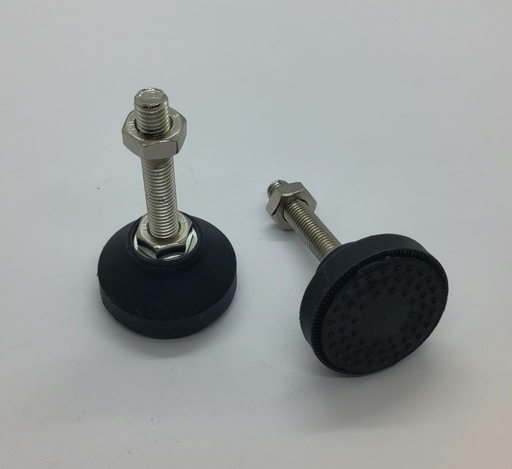 Lot 2 pièces  : pieds lave-linge ø48mm - M10x55mm - Universel