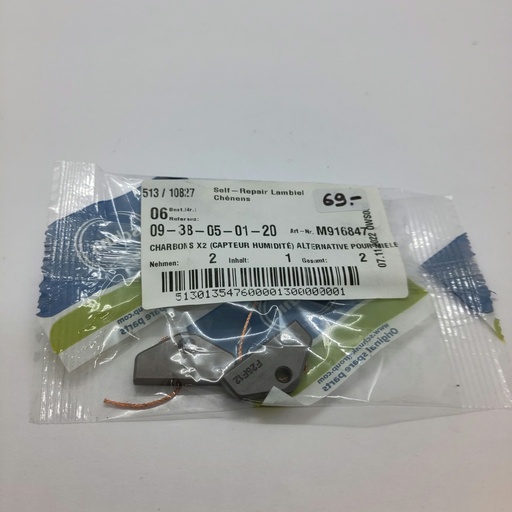 [#M916847] Charbon de contact tambour - 5153702 / 4490382 - sèche-linge - Miele