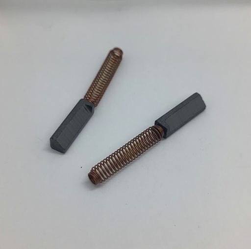 [#M239878] Kit 2 charbons moteur 5x7.4x20mm - KitchenAid