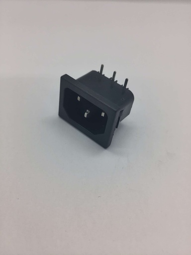 Fiche C13 IEC - mâle - (3 broches à souder)  10A / 250V - Universel
