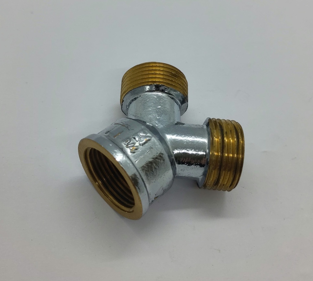 Raccord double 3/4" - laiton - Universel