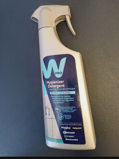 [60.68.28] Nettoyant Extra Hygiène - Réfrigérateur & Congélateur - Wpro - Universel