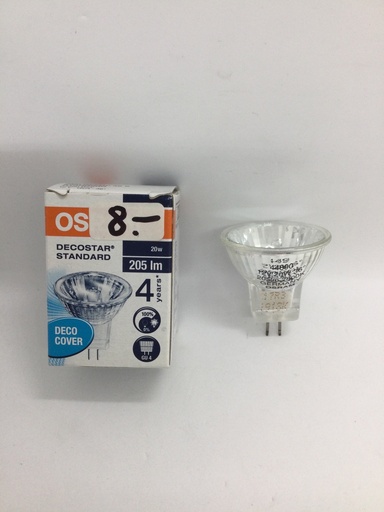 Ampoule halogène - GU4 - 20W - 12V - Universel