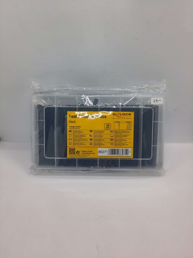 [#H424375] Kit Gaine de protection thermorétractable - 1.5mm à 13mm x 100 pcs - Universel