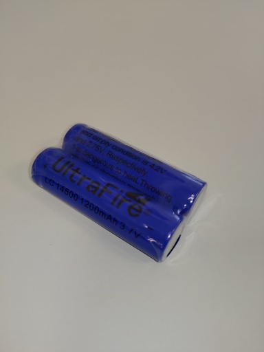 Batterie rechargeable Li-ion - AA - 1200mAh - lot 2 pièces