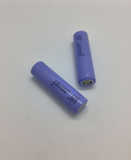 [#M519574] Batterie Li-ion (2x) INR18650 - 3.7V - 2900mAh - 18x65mm - Samsung / Universel