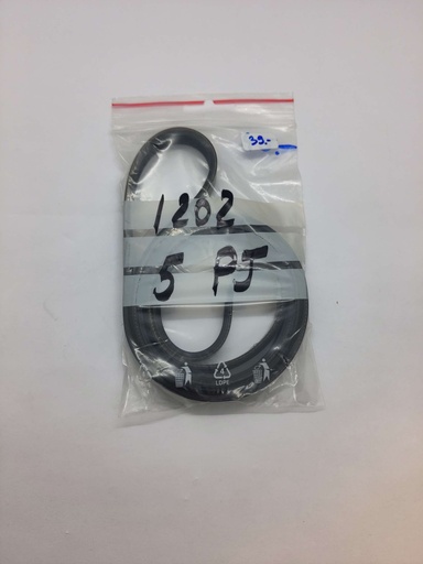 [#2483047] Courroie Poly V (rainure) 1202 J5 x 11.8mm - Universel