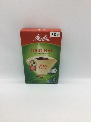 [#G285014] 40 filtres papier - café filtre - Melitta / Universel