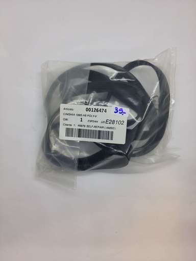 [#F617121] Courroie Poly V (rainure) 1995 H8 x 12.7mm - Universel