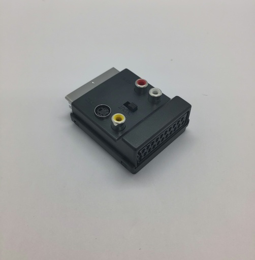 [#5318881] Adaptateur Péri (mâle & femelle) + 3x RCA (femelle) + SVHS - Universel