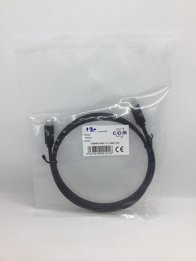 [#G389985] Câble mâle/mâle (USB 3.1 C / USB 3.1 C) - 1.2 mètre - droit - Universel