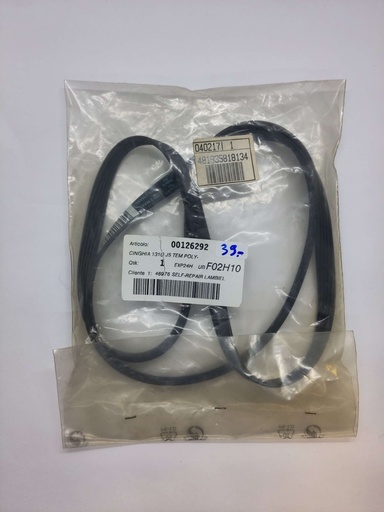 [#D319172] Courroie Poly V (rainure) 1310 J5 x 11.5mm - Universel