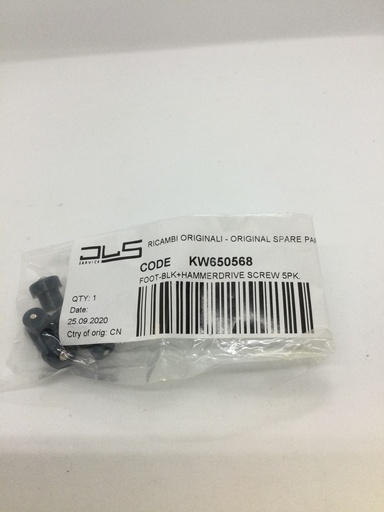 [#6953499] Pieds caoutchouc + vis X5 - Kenwood