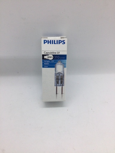 Ampoule halogène G4 - 20W - 12V - 310lm - Philips / Universel
