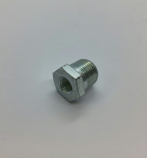 Raccord mâle 1/2" x  femelle 1/4"- Acier - Universel