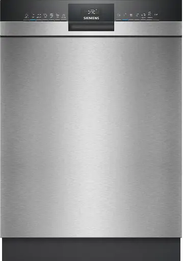 Lave vaisselle Siemens SN Encastrable - Panneau Décor et Bandeau Noir / Inox