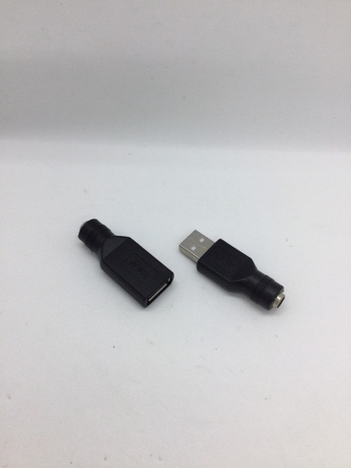 Adaptateur femelle/femelle (5.5x2.1/USB) & mâle/femelle (USB/5.5x2.1)