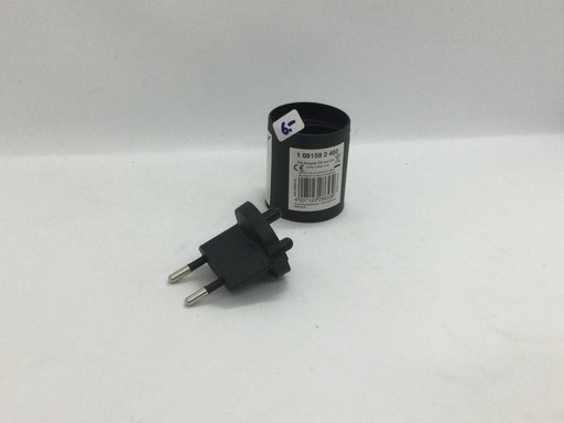 Adaptateur fixe CH vers Euro - Universel - Phase/Neutre