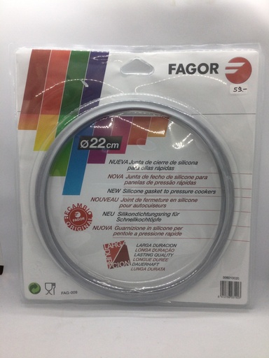 Joint silicone - dia. 22cm - 998010020 - autocuiseur - Fagor