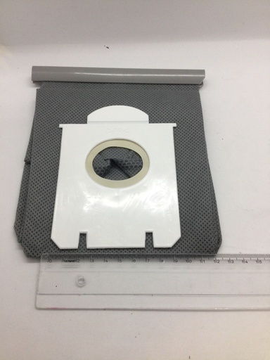 Lot 2 sacs à poussière en tissu avec clip - aspirateur - Universel