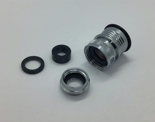 Raccord rapide - femelle 3/4" avec adaptateur 3/8-1/2" - Universel