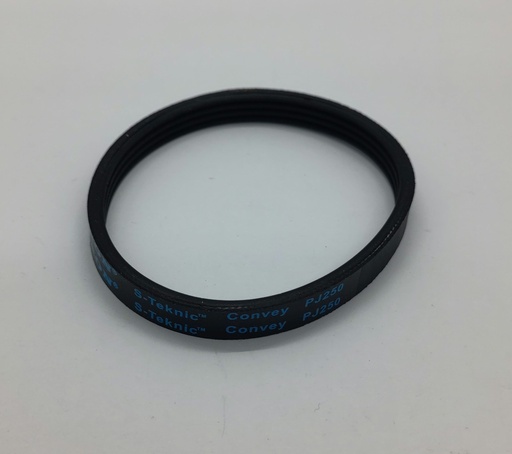 Courroie Poly V (rainure) 250 PJ4 - ø81mm x 256mm x 9.5mm - Universel