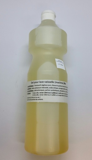 Gel lave vaisselle Bio (machine) - 1 litres - Universel