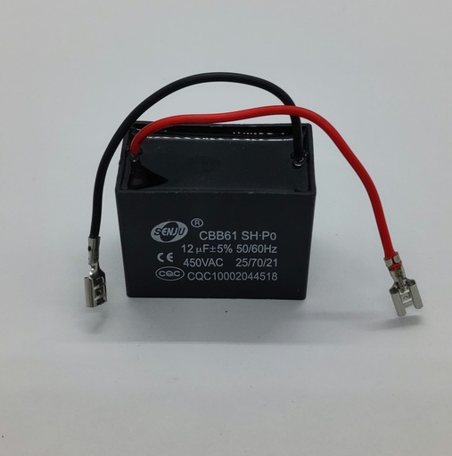 Condensateur CBB61 - 12uF - 450Vac - Universel
