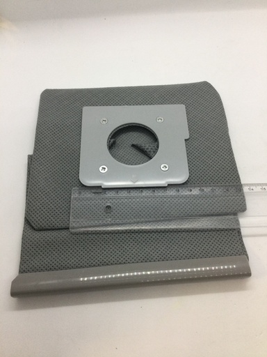 Lot 2 sacs à poussière en tissu avec clip - aspirateur - Universel