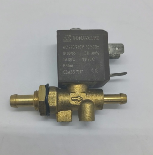 Electrovanne 1 voie  (2) - 180° - 5.5mm / 7mm - 230V - Universel