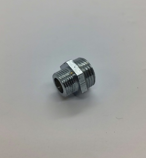 Raccord mâle 1/2" x  mâle 3/8"- Inox - Universel