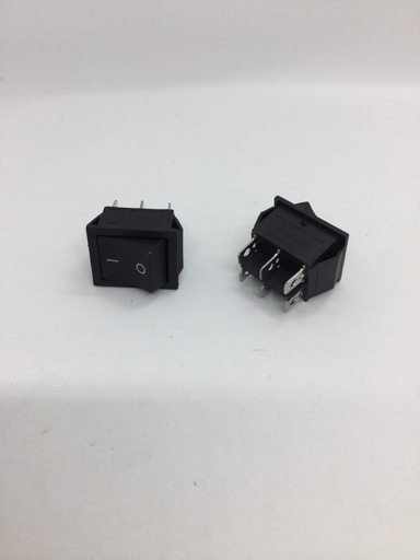 Interrupteur simple on/off - (31x25mm) 6 pins - 16A (max.) - 250V - KCD4