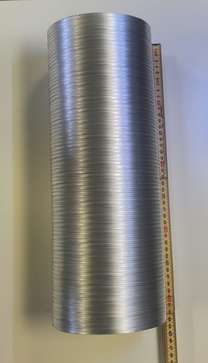 [#333262] Gaine Aluminium ø150mm x 3 mètres - 610.068.37 - Hotte - Universel