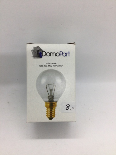 [#461599] Ampoule halogène - E14 - 40W - 220V - 300 degrés - Universel