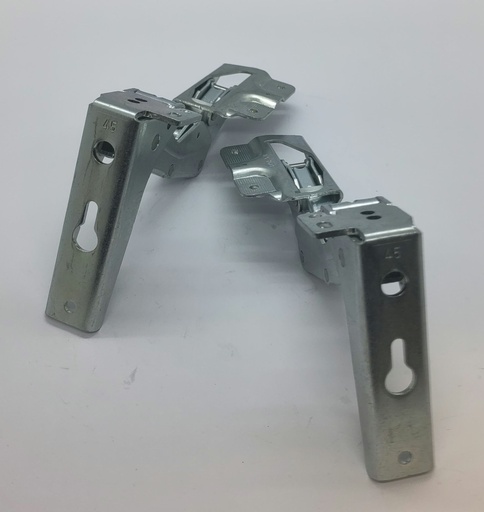 [#5837151 #5837152] Kit 2 charnières de porte - 45 / 105°/ 3292 5.0+ 3291-5.0 - Froid - Universel