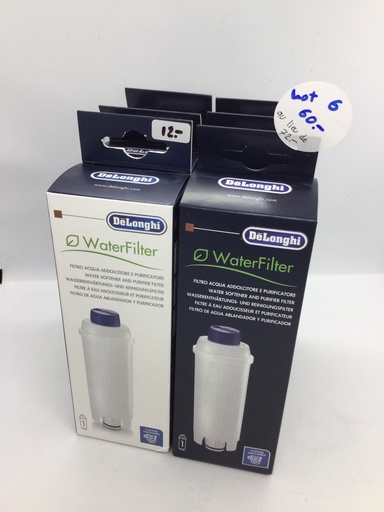 [#F92361 #M411824] Lot 6 filtres réservoir - DLSC002 - machine à café - Delonghi