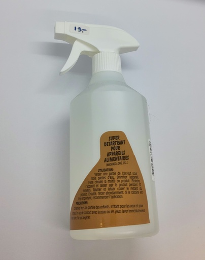 Spray vaporisateur avec super détartrant  - 510ml - Universel