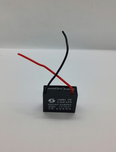 Condensateur CBB61 - 4.5uF - 450Vac - Universel