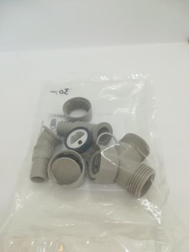 [#00.23.54] Kit raccord double vidange - lave-vaisselle / Steamer - 152.767.06.1 - Universel