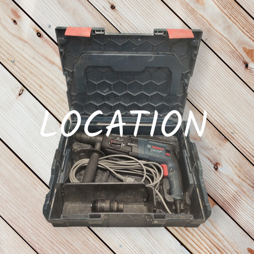 Perceuse à Percussion 230V - Bosch professionnel (gamme bleu) - LOCATION