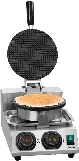 [370.276] Gaufrier / Fer à bricelet : Cône à glace - Bartscher