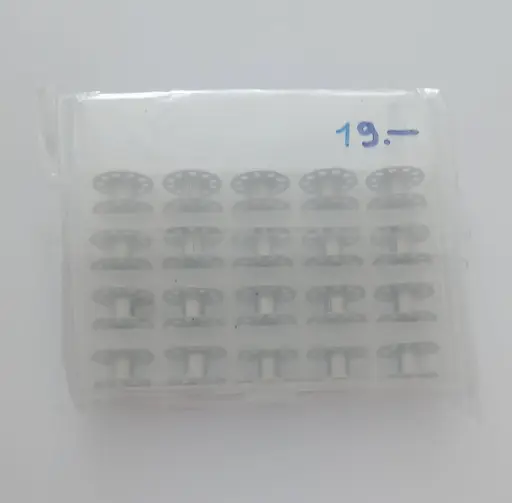 [00154367300] Kit 20 canette avec boite de rangement - Machine à coudre - Bernina / Universel