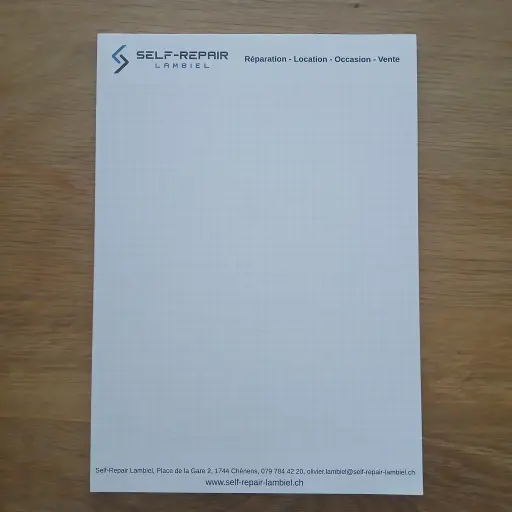 Bloc note A4